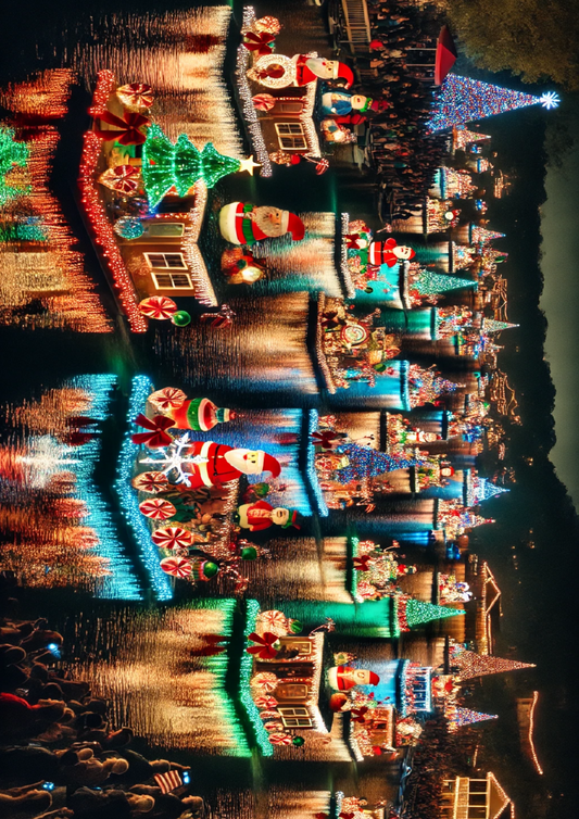 Sticker Sheet Christmas Boat Parade Full Cat. No. 1587