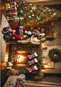 Wall Art Poster / Greeting Card / Sticker Sheet – Christmas Family Full Cat. No. 1589