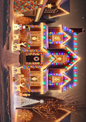 Stickerbogen „Weihnachtlich geschmücktes Haus“ Kat. Nr. 1591