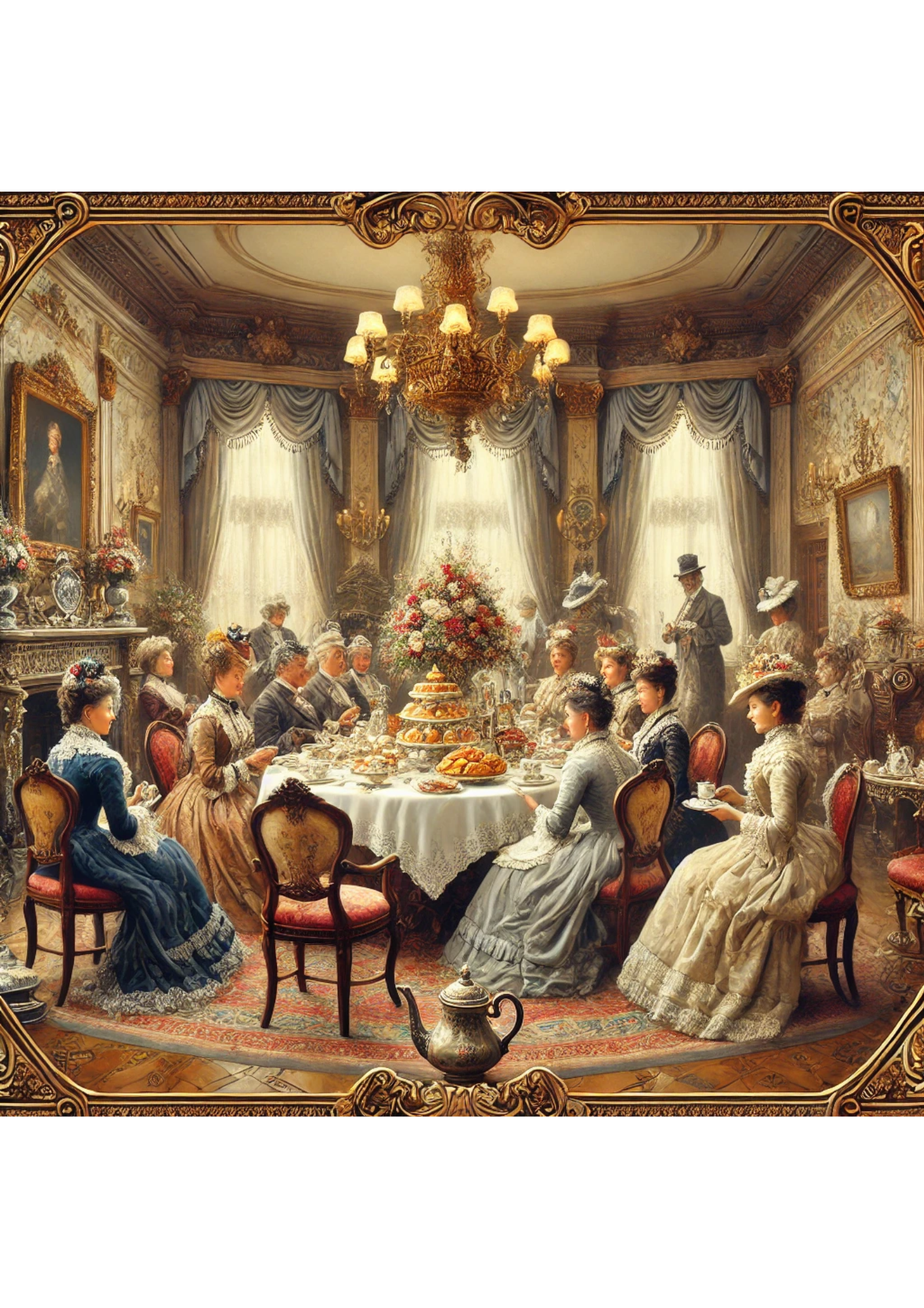 Stickerbogen – Victorian Party Full Kat. Nr. 2636