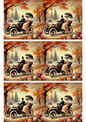 Stickerbogen – Viktorianische Autocollage Kat. Nr. 3183