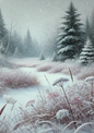 Klistremerkeark – Vinter, full katalognr. 2668