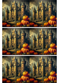 Klistremerkeark – Halloween-slottkollasj Kat. nr. 2729